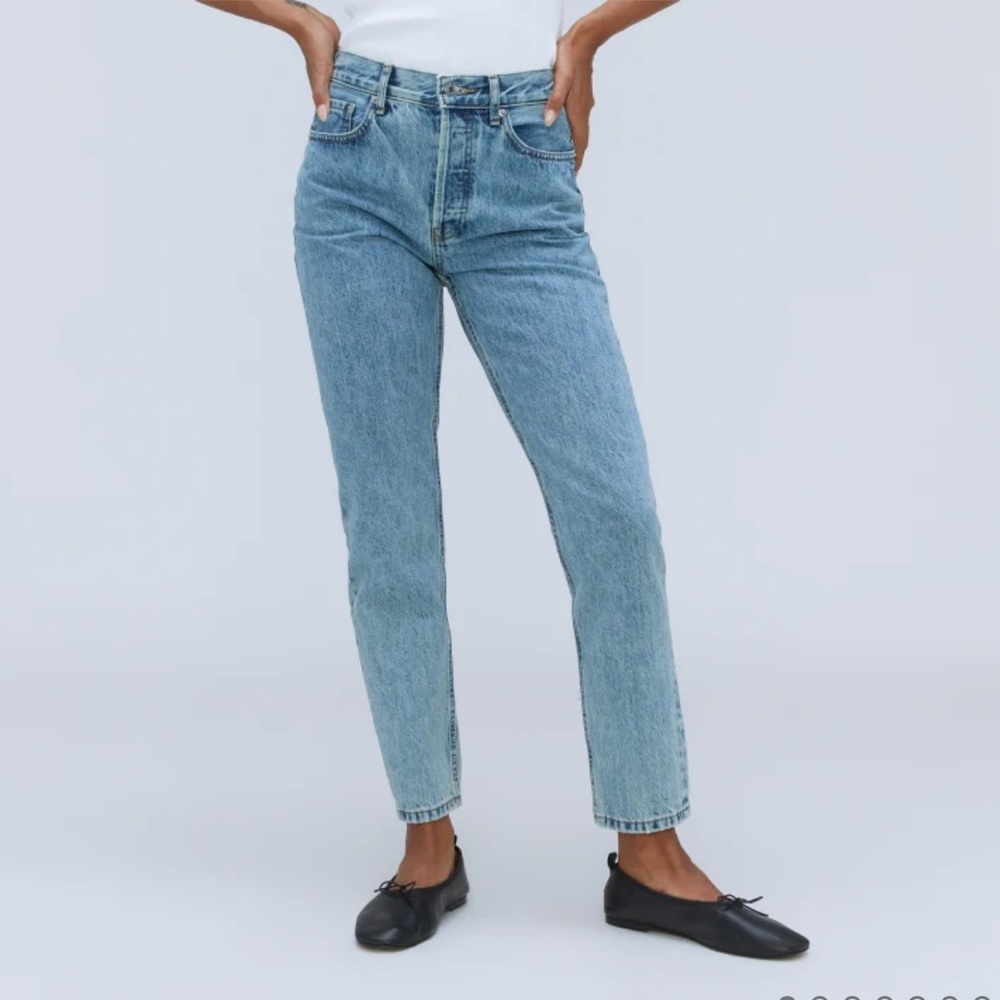 Everlane 90s Cheeky Straight Jean sz 28 Ankle